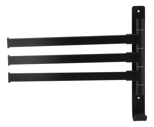 Toalla Giratoria Para Secar En Pared, 3 Postes, Aluminio