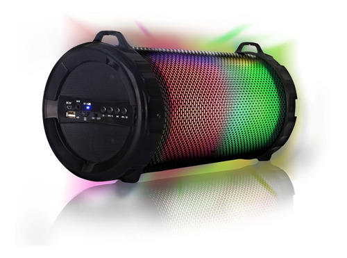 Parlante Portátil Led Bluetooth Recargable Bz4100 Panacom