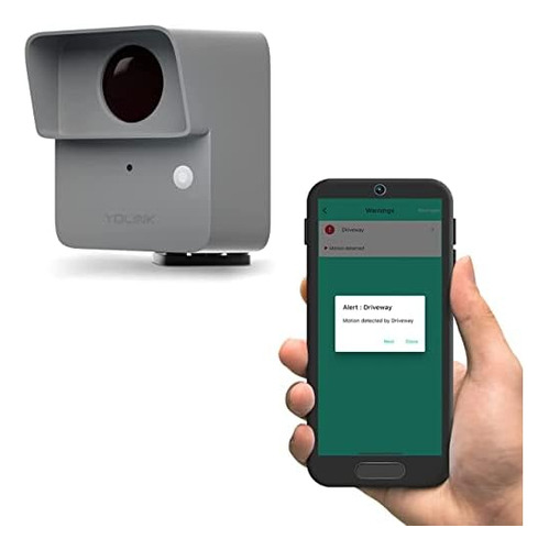 Detector De Movimiento Inteligente Exteriores, Alarma D...