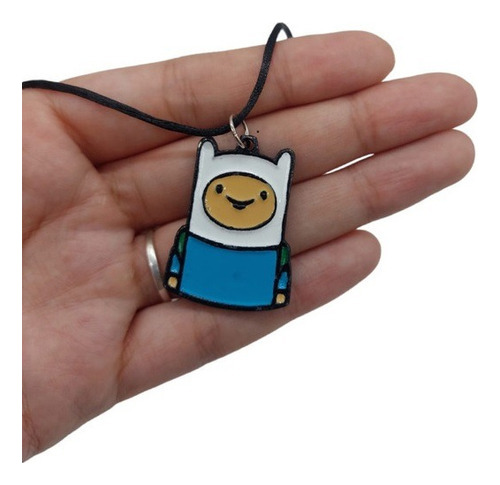 Colgante Metal Hora De Aventura Adventure Time Collar Unis 