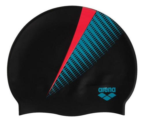 Gorra Arena Silicona Natacion Adulto Print Threefold Gorro