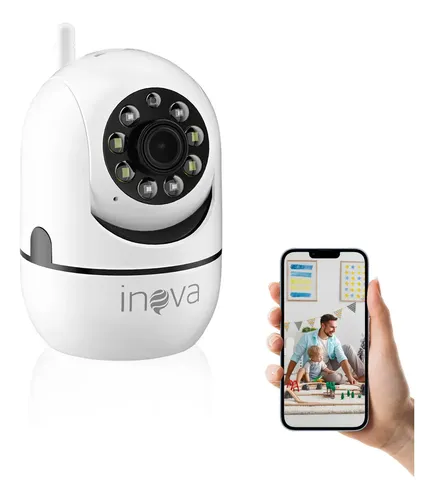 Câmera de Segurança Inova Domo Full HD 1080p com Visão Noturna e Áudio Bidirecio