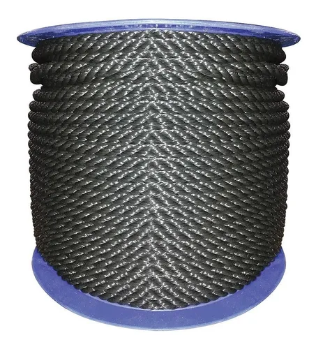 comprar Lazo 8mm Para Tensar Malla Sombra Protección Uv Negro 50m