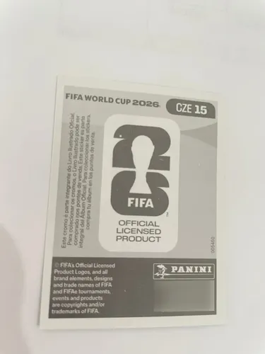 Figurinha República Tcheca Avulso Panini Album Copa Mundo 26