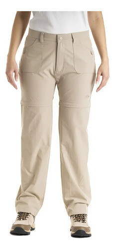 Pantalón Desmontable Trekking Nexxt Modelo Rivers De Mujer