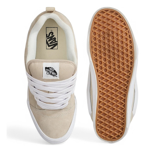 Zapatillas Vans Knu Skool Beige Originales. Envío Gratis
