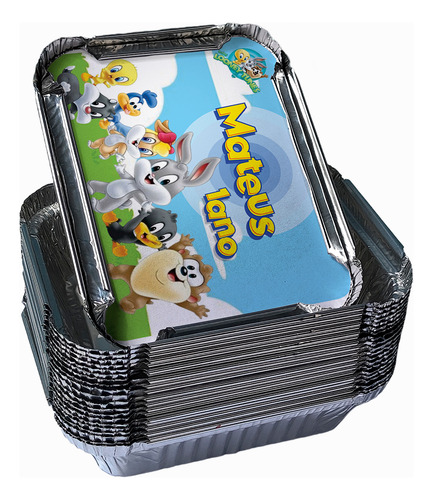 Kit C/ 50 Marmitinhas Personalizadas Para Festa 220gr