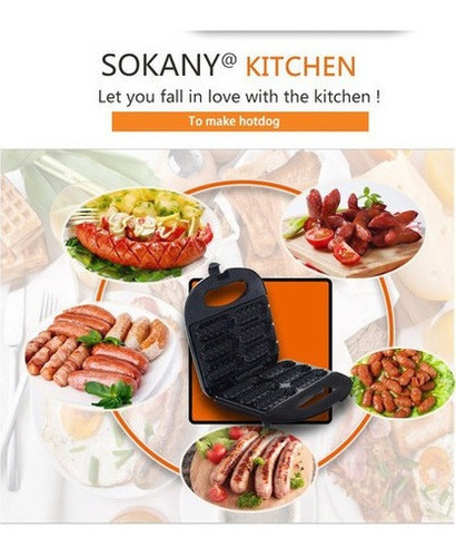Imagen 6 de 7 de Maquina Doggie Hot Dog Maker Longaniza Completo Yoguis