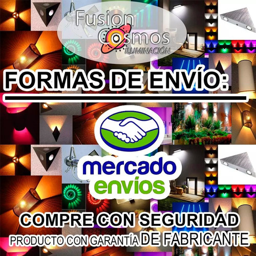 Imagen 6 de 10 de Luz Señalizadora Para Interior Minimalista Efecto Pack X12u