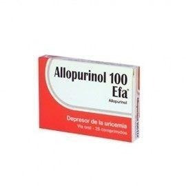 Allo 100 25 C Allopurinol Efa