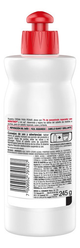 Crema Para Peinar Elvive Reparación Total 5 Sin Sal - 250ml