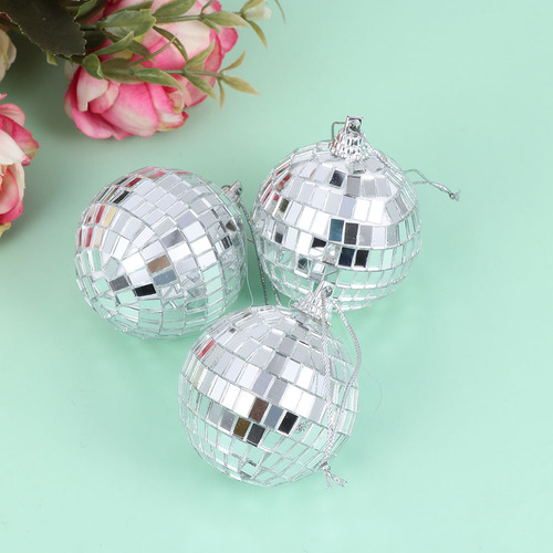 Decoraciones De Cristal Disco Ball Prom, 12 Unidades