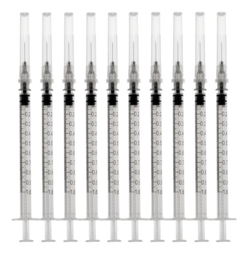 100 Jeringas 1ml Tuberculina Jeringa Desechable Inyector