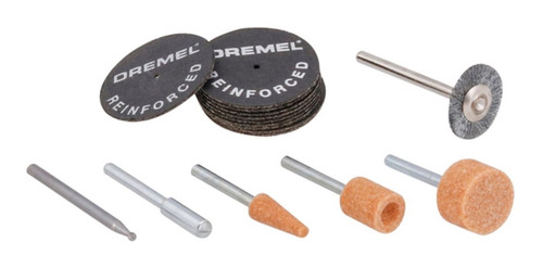 Combo Accesorios Minitorno Dremel Metal 16 Pzs Disco Corte