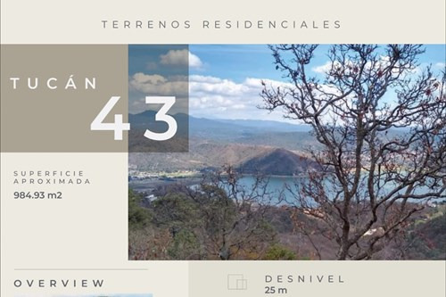 Venta De Terreno De 1257.09 M2 En El Santuario Fraccionamiento Ecológico (tucán 43)