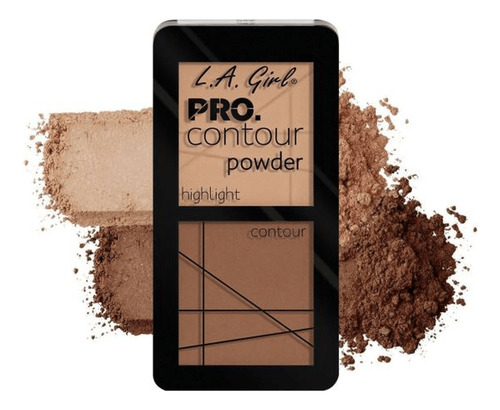 La Girl Contorneador En Polvo Duo Pro Medium