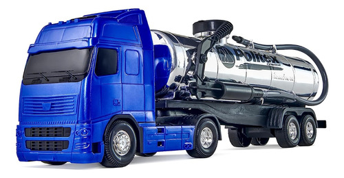Camion Tanque Combustible Cromado Roma Con Lanza Agua Cadia