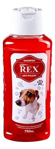 Shampoo Rex 6 Em 1 Antipulgas - 750ml