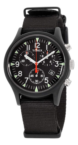 Timex Reloj Cronógrafo De Aluminio Para Hombre Tw2rmk1 De 40