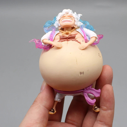 Figura Luffy Gear 5 One Piece Set X5 Dios Del Sol Nika Anime