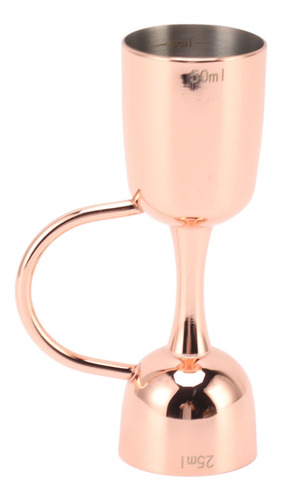 Bell Jigger Para Cócteles De Doble Cara, Acero Inoxidable, D