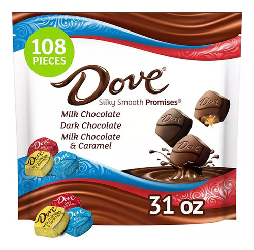 Chocolate Dove Promises Assorted Milk Chocolate 108pz