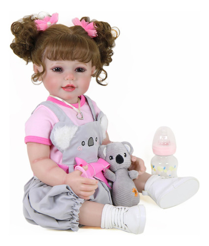 Muñeca Wawa-haokeai Realista Para Niña Recién Nacida De 56 C