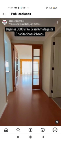 Venta Departamento Antofagasta M.verbal (87038)
