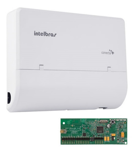 Pabx Alta Tecnologia Conecta Mais Intelbras 2 X 4 + 5 Dect