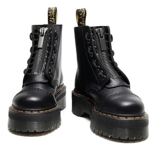 Vacuno Dr.martens Martin Plataforma De Piel Natural De Botas
