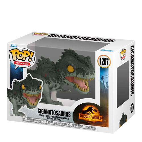 Funko Pop Giganotosaurus #1207 Jurassic World Dominion Dinosaurio Figura De Accion Original