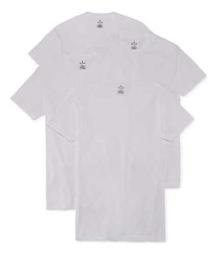 Stafford Paquete De 4 Camisetas Pesadas Con Cuello Redondo 1