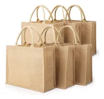 Comprar Sacos De Juta, Conjunto De 6 Sacos De Serapilheira Com