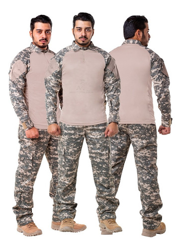 Imagem 4 de 6 de Farda Completa Tatica Militar Airsoft Fox Boy Original