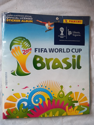 Álbum Da Copa 2014.do Brasil Completo Com Tabela Barbada (Usado)