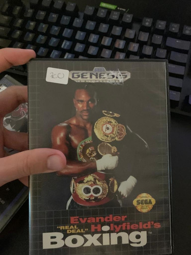 Evander Holyfield's Real Deal Boxing Sega Genesis #2