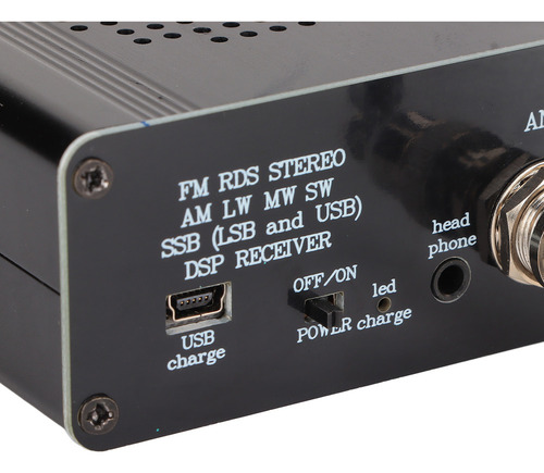 Receptor De Radio Portátil Con Escáner De Banda Completa Fm