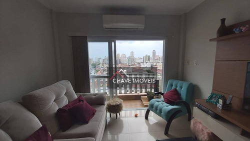 Imagem 3 de 19 de Apartamento Com 2 Dormitórios, 1 Suíte, Dependência Completa, À Venda, 111 M² Por R$ 497.000 - Embaré - Santos/sp - Ap2918