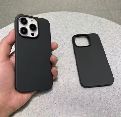 Carcasa De Silicona Para iPhone 16 Pro Max