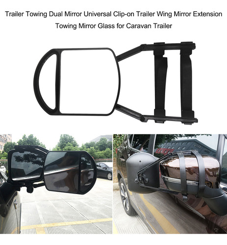 Espejo Remolque Universal Clip-on Extensión Espejo Ala Remol