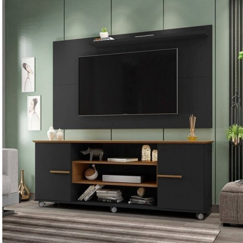 Rack Odeon Com Painel Para Tv Até 50 Polegadas Com