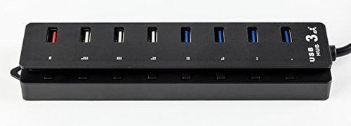 Core Device 8-port Usb 3.0 Hub Negro (4 X 3,0 + 3 X 2,0 + 1