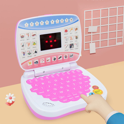 Mini Portátil Simulado De Aprendizaje Temprano Con Pantalla