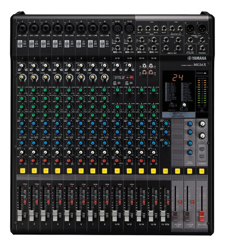 Mixer analógico de 16 canais Yamaha MG-16x