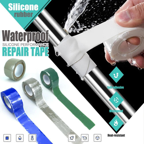 Cinta Adhesiva Silicona Auto Fusionable Vulcanizable 25mm 3m