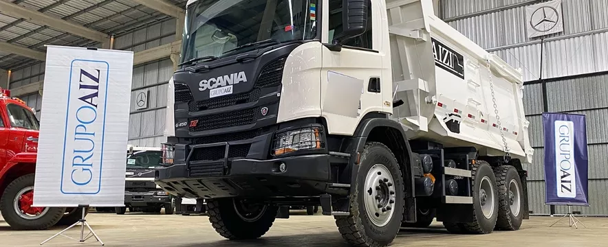 Caminhão Scania G450 6x4 Xt 23/24 Meia Cana 16m3 
