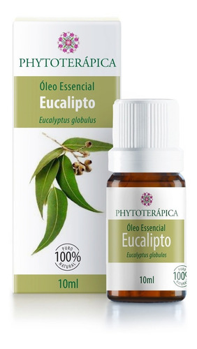 Óleo Essencial De Eucalipto ( Eucalyptus Glóbulos) 10ml