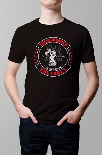 Remera Rock Them Crooked Vultures | B-side Tees