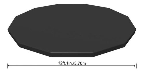 Imagen 3 de 8 de Cobertor Piletas Redonda Bestway Intex 3,66 Mts Ajustable