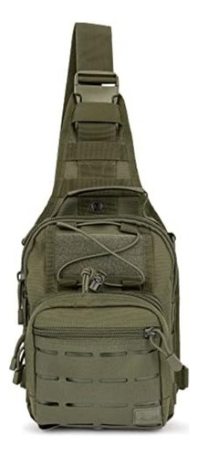 Wolf Tactical Compact Edc Sling Bag Bolso Hombro Oculto Al